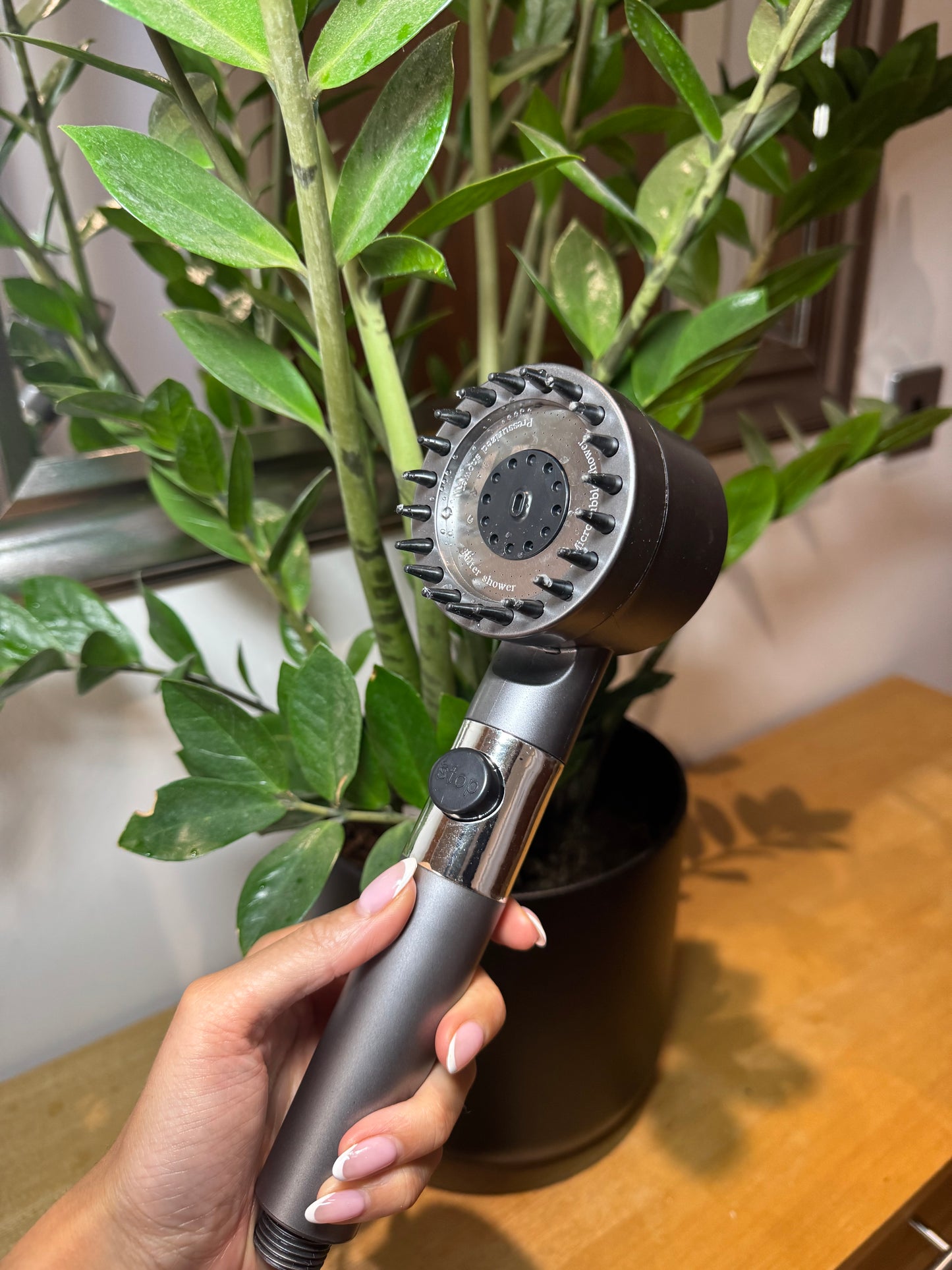 AquaLuxe's 3 Mode Luxury Water Purifying Shower Head